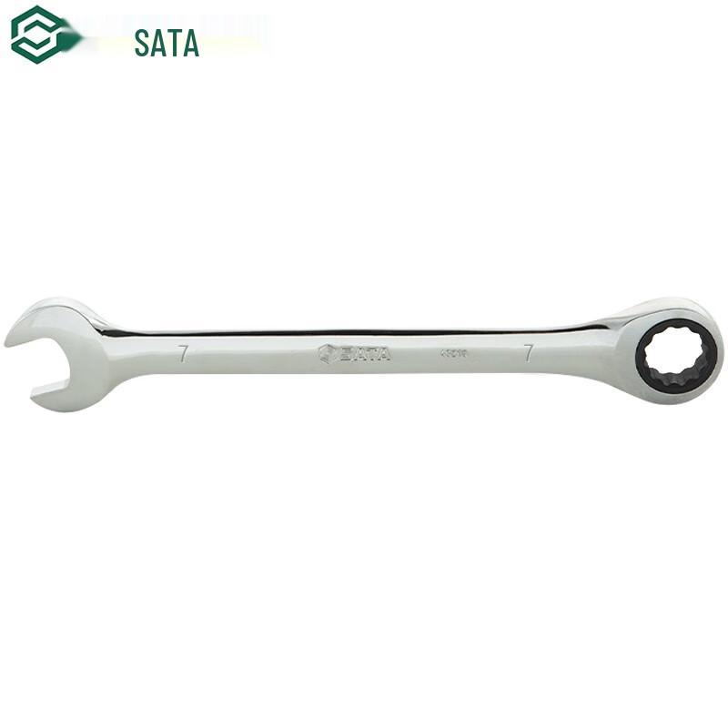 SATA 43222 Полированный комбинированный гаечный ключ