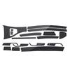 Для BMW E90 E92 E93 2005-2012 LHD 5D Салон автомобиля Отделка-обертка под карбон