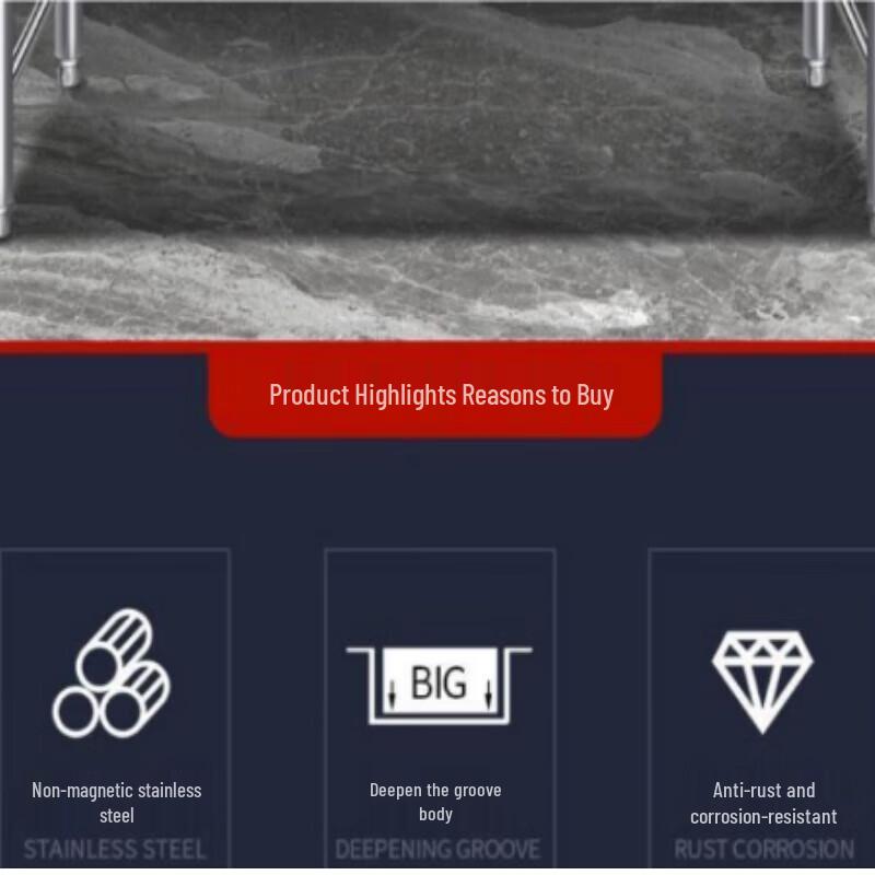 Beifu 304 Stainless Steel Freestanding Double Basin Sink