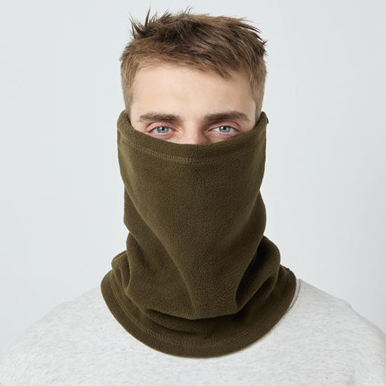 Winter Neck Gaiter Warmer for Men Women Windproof Fleece Lined Thermal Face Cushion Scarf Cold Weather Sport Accessory