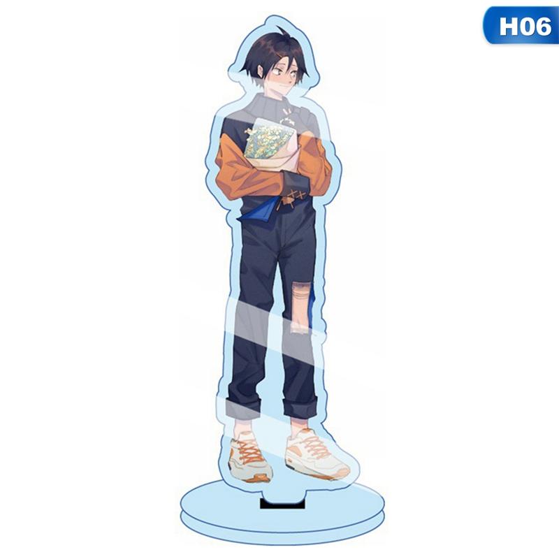 Аниме Хайкю!! Мультяшный персонаж, прозрачная акриловая подставка, кукла, модель игрушки, украшение для рабочего стола, подарок