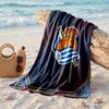 Real Sociedad FC Print Microfiber Beach Towel Quick Dry Absorbent Large Towel For Beach Swimming Travel
