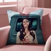 Чехол для подушки Singer L-Lana Del Rey, многоцелевой, для дома и автомобиля - Двусторонний, мягкий и прочный, для повседневного использования