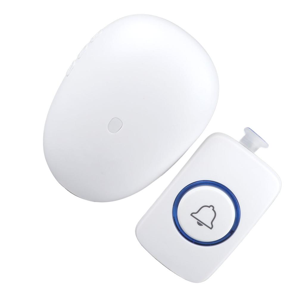 Wireless Doorbell Four Color Lights 0.5W 57 Ringtones Plug Type Cordless Door Bell