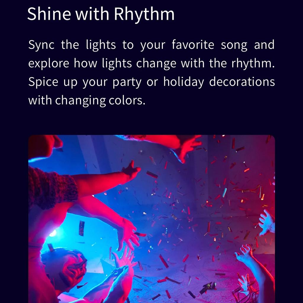 Xiaomi Умная светодиодная лампа Yeelight GU10, красочная W1, приложение для синхронизации музыки и игр, голосовое управление, энергосберегающий свет, длительный срок службы