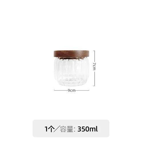 Деревянная крышка органайзер стеклянный герметичный контейнер для хранения на кухне бутылки банка герметичный пищевой контейнер имбирный диспенсер для хлопьев тайники