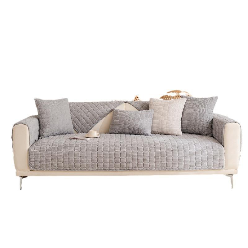 Plush Thicken Sofa Cover European Universal Sofa Towel Cover Slip Resistant Couch Cover Sofa Towel For Living Room Decor