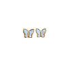 Shell Butterfly Minimalist Stud Earrings Cold Men'S And Women'S Earrings Personality Temperament Banquet Earrings