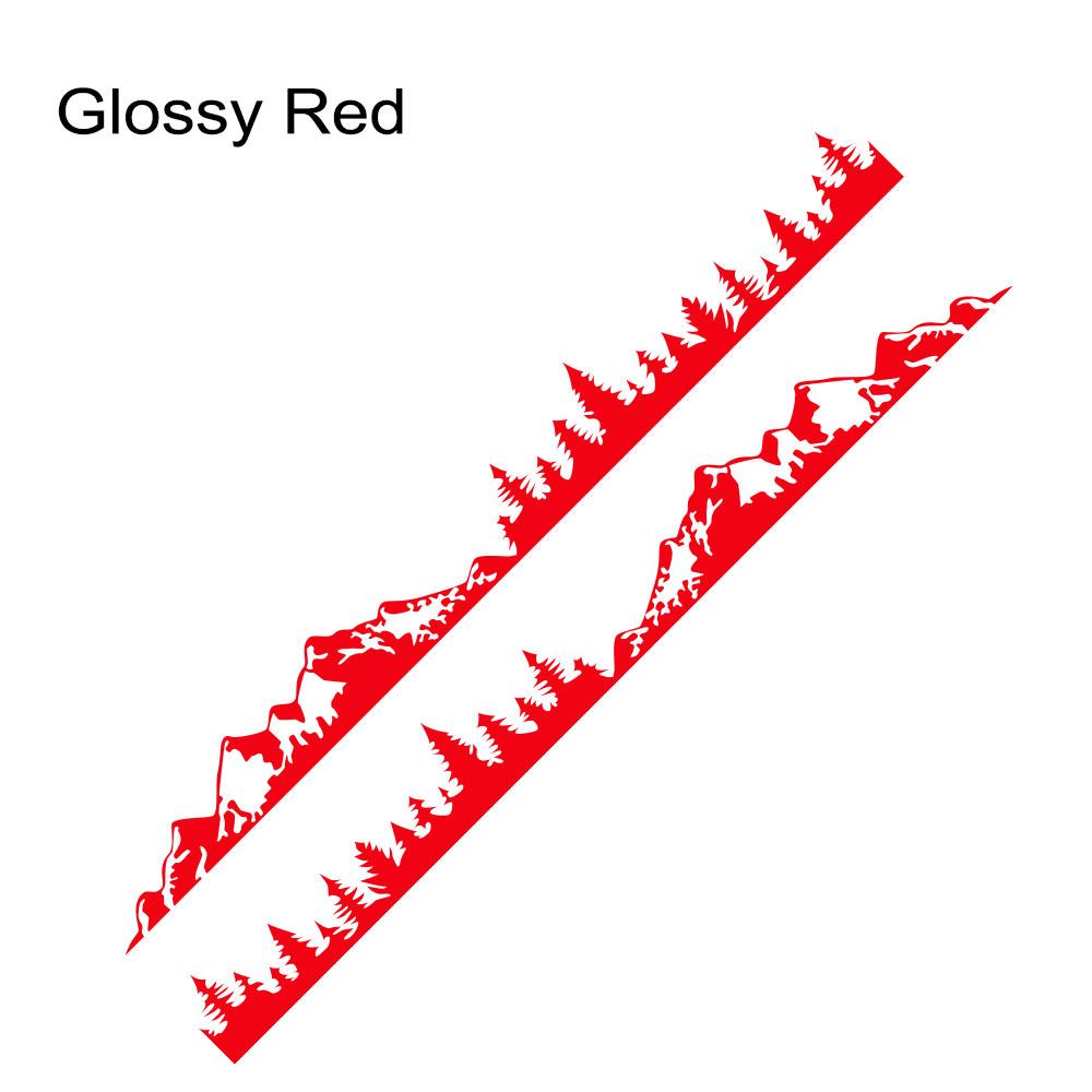 2PCS Car Side Door Stickers For Mercedes Benz Citan 109 Tuning Accessories Camper Van Mountain Graphics Vinyl Film