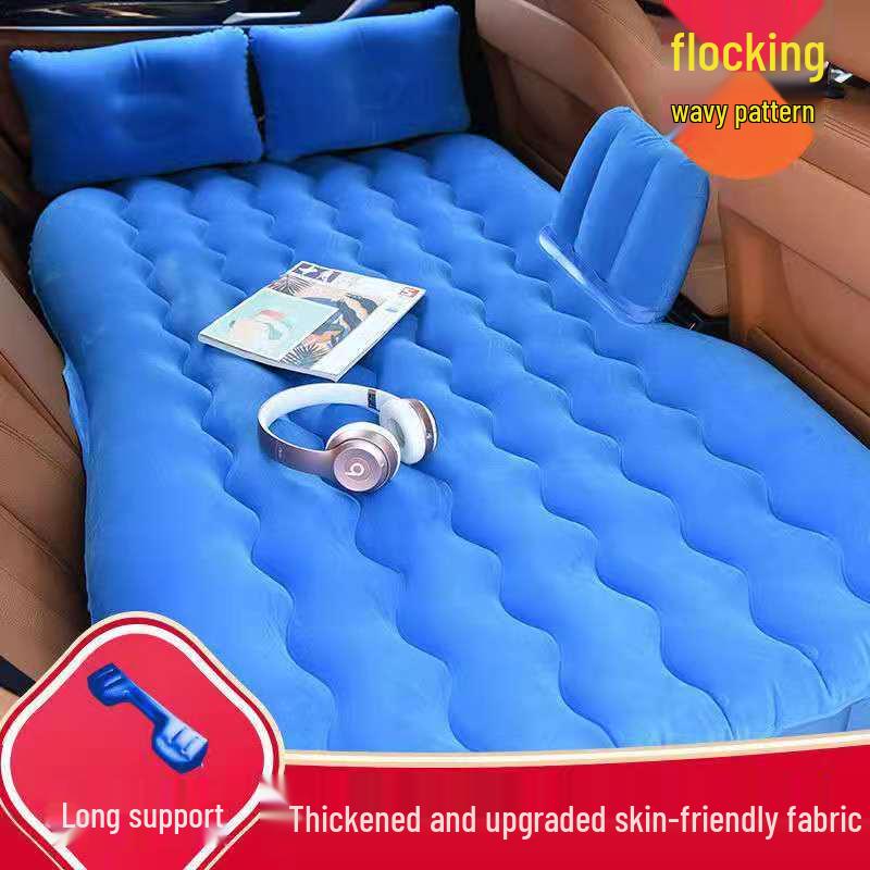 Надувной автомобильный матрас для внедорожников и седанов - складная дорожная кровать для сна и самостоятельных поездок.