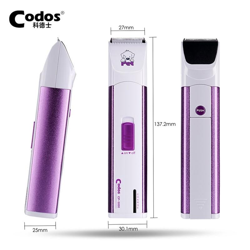 Оригинальный Codos CP5000, точный триммер для ухода за собачьей шерстью, локальная бритва, перезаряжаемая машинка для стрижки кошек, для ушей, глаз, ног
