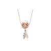 925 Silver Dream Into My Heart Necklace Women's Style ZT2262