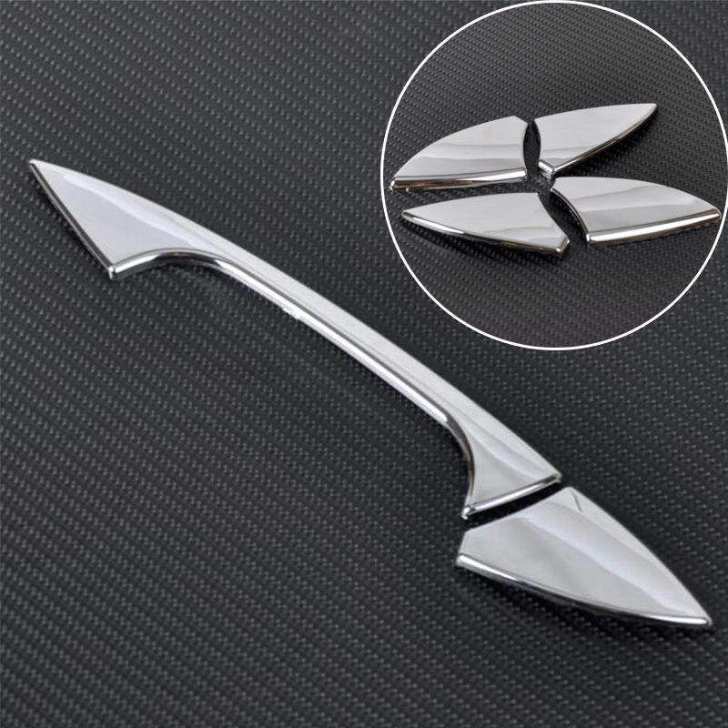 8- Piece Покрытие-накладка на ручку боковой двери с гальваническим покрытием для Mercedes-Benz GLK, GL, ML, A, B, C, E Class (2011-2014 гг.)