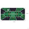 47x24'' Покерный стол Layout Портативный настольный коврик Не для игры в крэпс