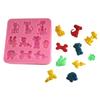 Silicone Molds Cats Dogs Bones for Fondant Candy Biscuit Chocolate
