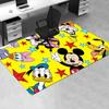 Office Rug Mickey Mouse, Disney Characters theme 3D Printed Anti-Slip Rug-Machine Washable for Living Room