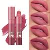 4 Colors Lip Crayons Lipstick Four Shades Splicing Lipstick Matte Waterproof Lipstick Long Lasting Highly Pigmented Lip Stain Perfect for Daily Makeup