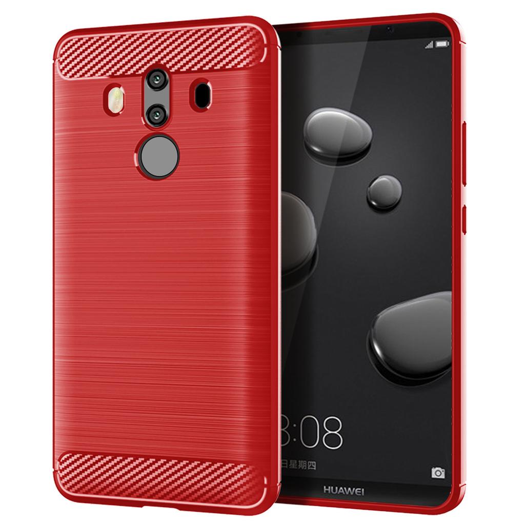Силиконовый чехол для Huawei Mate10 Pro 10Lite 10RS Противоударный чехол из углеродного волокна для mate rs se 10 pro 10 lite huawey Coque Fundas