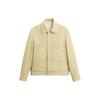 Zara Casual Solid Color Short Work Style Lapel Jacket Men Jackets Light-Green 3057145-511