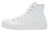 Кеды Chuck Taylor All Star Wmns на платформе, высокие, 'Белые', Женские 568380C