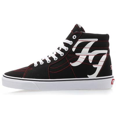 Foo Fighters x Sk8-Hi 25-летний юбилей Унисекс Кроссовки Черный Белый VN0A4U3C2GB