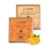 Nat Habit Soothing Sandalwood & Exfoliating Orange Butter Bath Soap With Cold Processed For Skin Whitening & Detoxification (125g X 2, Combo)