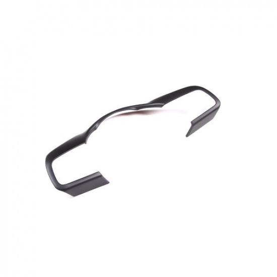 Matte Black Steering Wheel Frame Trim Cover For Jaguar F Pace 2016-