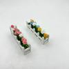 1:Цветы розы для кукольного домика масштаба 1:12, 5 цветов, реалистичные, Декор забора для сада, Реалистичный искусственный цветок