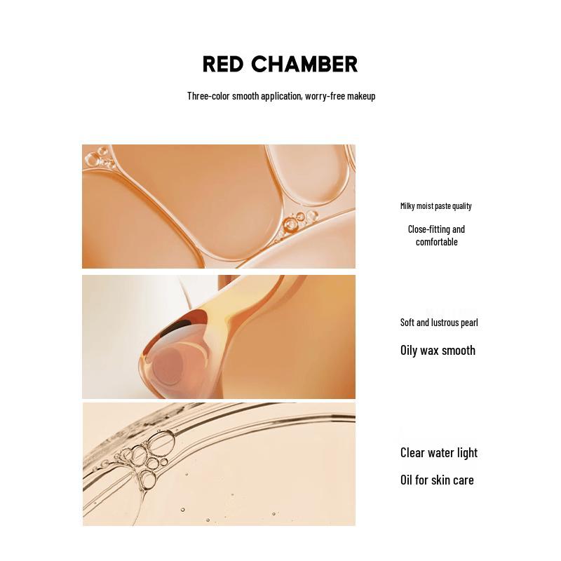 RED CHAMBER Палитра хайлайтеров Yu Shi 3-в-1