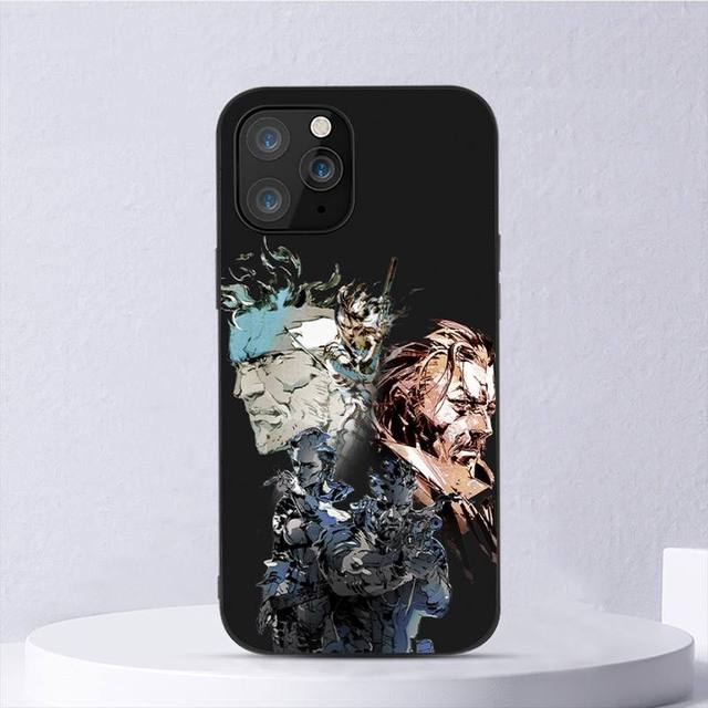 Твердый чехол для телефона Game Metal Gear для Iphone 11 12 Mini 13 14 Pro Xs Max X 8 7 6s Plus 5 Se Xr Shell