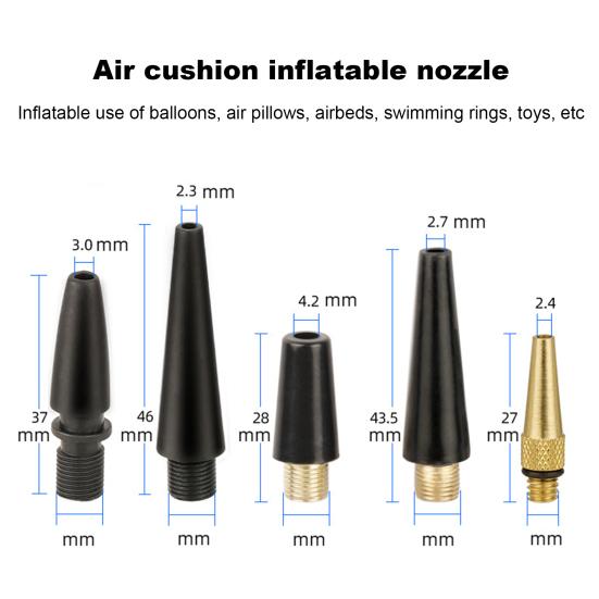 Bicycle Air Pump Extension Tube Extra-long Heat-Resistant Universal Bike Air Pump Connector Tire Inflator Nozzle Accessories