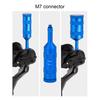 20/50ML Bicycle Portable Oil Container Heavy Duty Aluminum Alloy M5/M7 Dual Connectors Road Mountain Bike Hydraulic Disc Brake Bleed