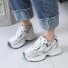 Весенняя повседневная удобная женская спортивная обувь, дышащая нескользящая уличная женская обувь на шнуровке с сеткой Zapatillas De Mujer