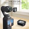 Telephoto Lens for Osmo Pocket 3 Strong Magnetic Wide Angle Lens /Macro Lens Optical Lens for DJI Osmo Pocket 3 Camera Accessory
