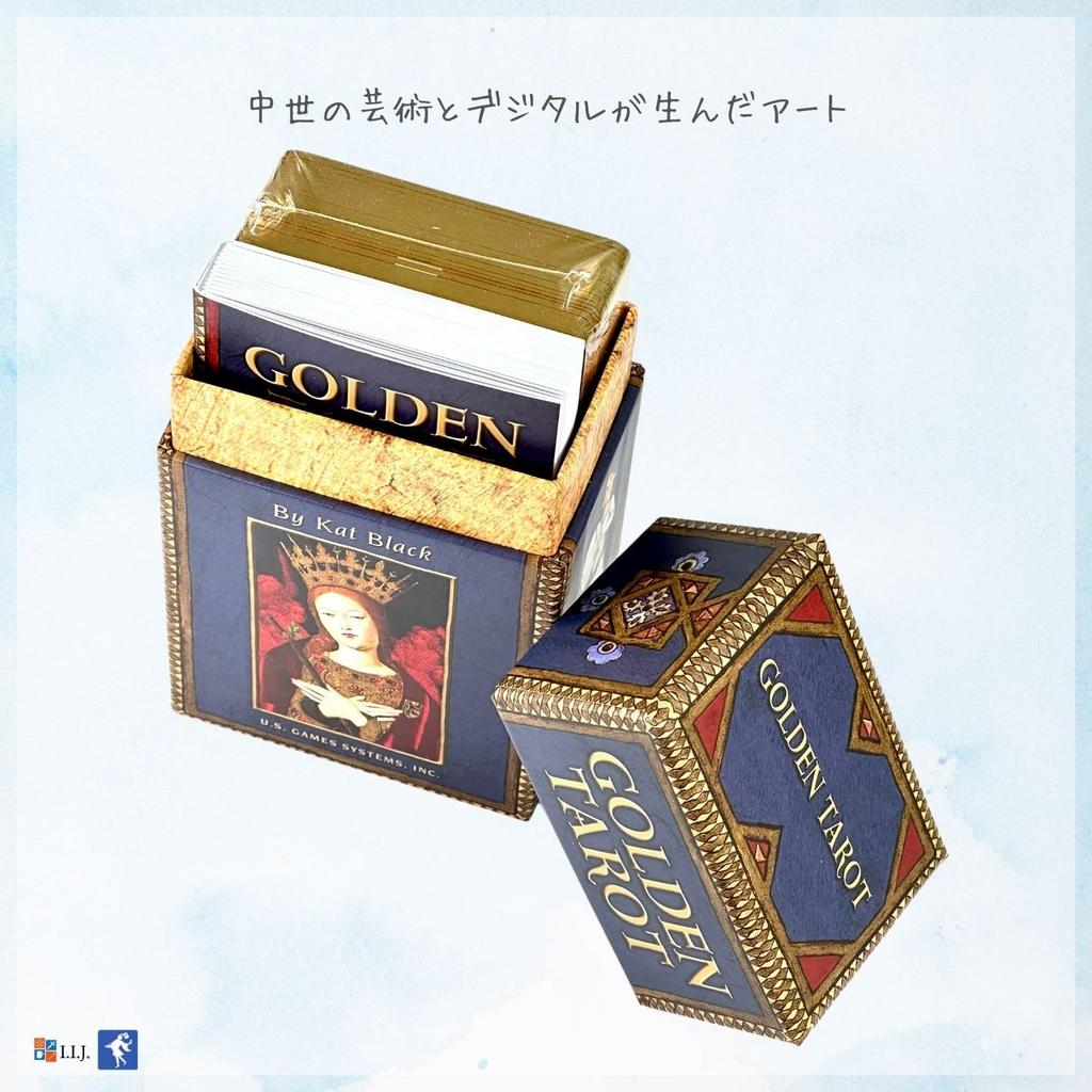 Золотое Таро Таро Таро Гадание с Японским Аутентичным I.I.J. Карты, Гадание, Инструкции,