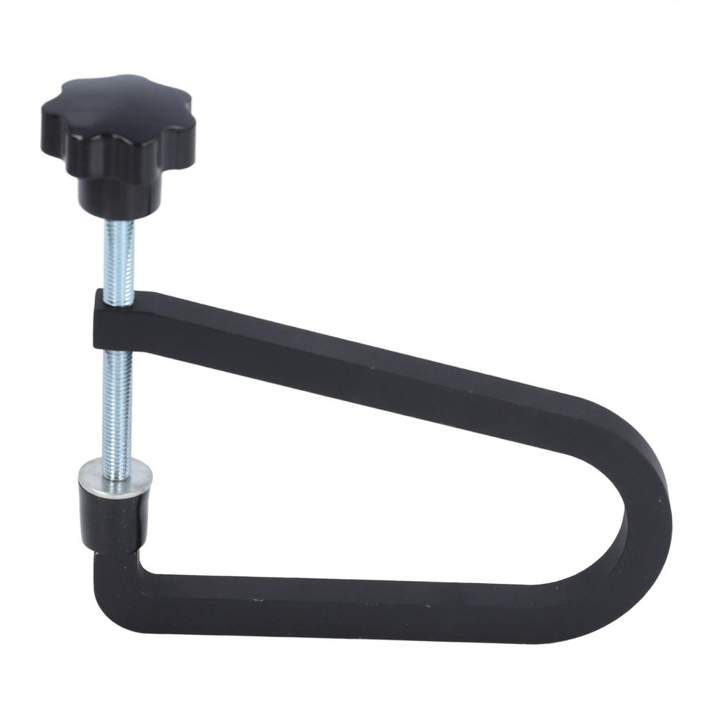 Acoustic Guitar Bridge Clamp Cast Steel Deep Throat U Clamp Folk Guitar Repair Tool R260 Black