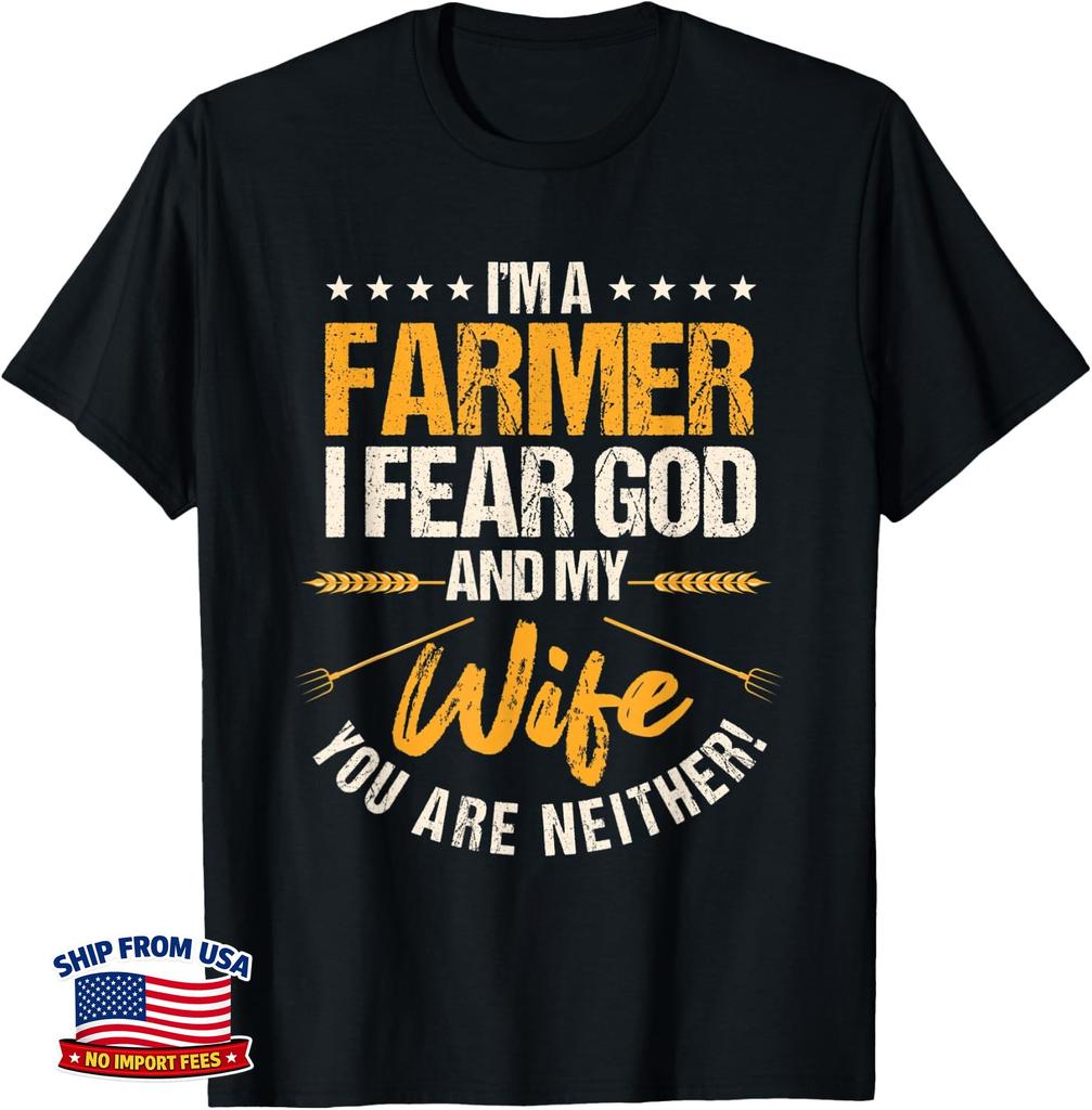 Great Farmer Quote Farm Farming Unisex T-Shirt