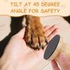 Generic Dog Nail File with 4 Pcs Replacement Frosted Sheets, Scratch Board Pad for Dog and Cat Nails Grinder