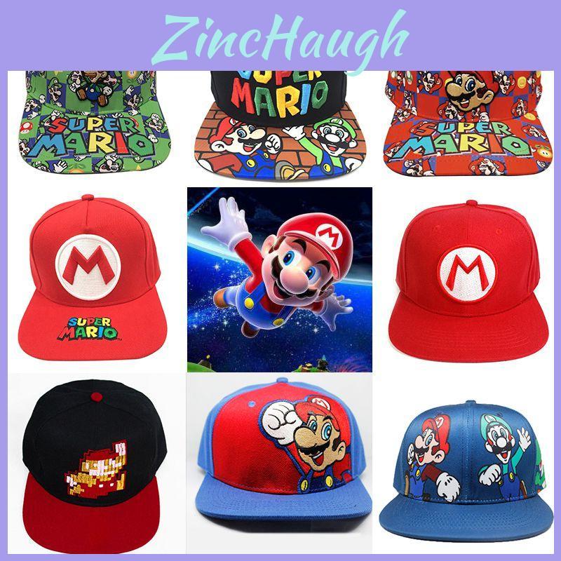 Cool And Stylish Super Mario Trucker Hat Cap Perfect For Hiking And Sports Activities