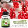 Berberine hydrochloride 1200 mg, containing organic Ceylon cinnamon - 120 capsules