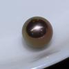 Natural Pearl Eddie Raw Nude Beads 10-11mm Freshwater Pearl Demon Purple Round Strong Light Flawless DIY Jewelry Pendant