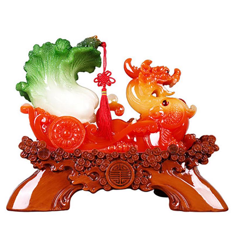 Украшения из смолы Lucky Pixiu Pi Yao, поделки, фэн-шуй, гостиная, тумба под телевизор, украшения для рабочего стола, подарки на открытие магазина, домашний декор