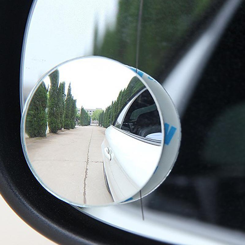 Автомобильное регулируемое на 360 градусов выпуклое зеркало заднего вида HD для автомобиля с широким углом обзора и слепыми зонами