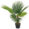 VidaXL Artificial Plant with Pot Green Palm Tree 70 Cm