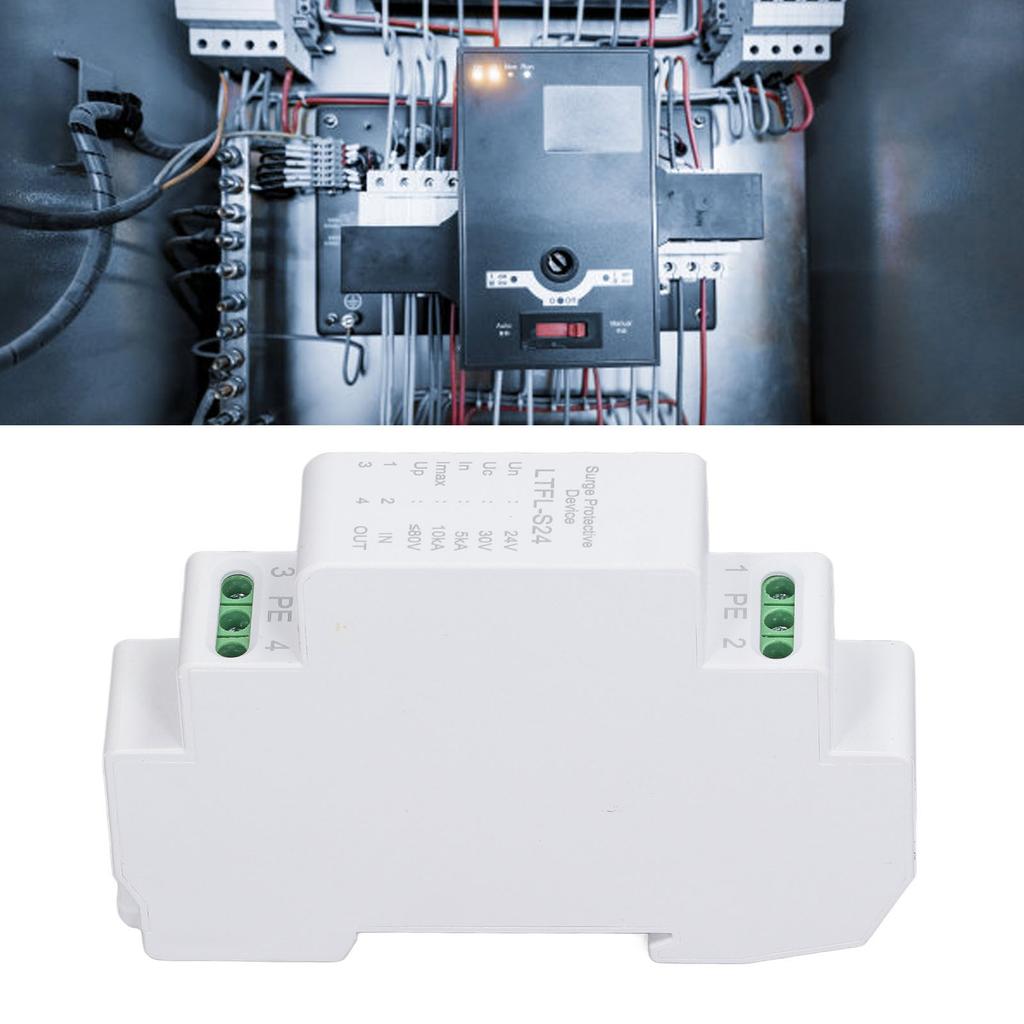 Устройство защиты от перенапряжения 24 В 5-10 кА RS232 RS485 RS422 ПК Защита от перенапряжения Разрядник Защитник