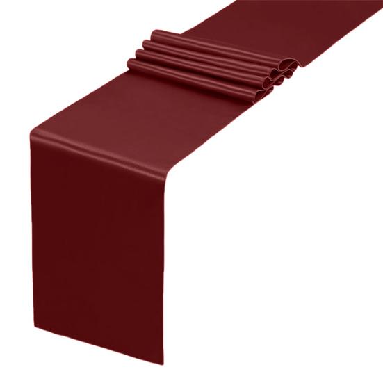 Сатиновая дорожка для стола 108 x 12 дюймов, несминаемая дорожка для стола, однотонная дорожка для свадьбы, дня рождения, банкета, обеденного стола, декора