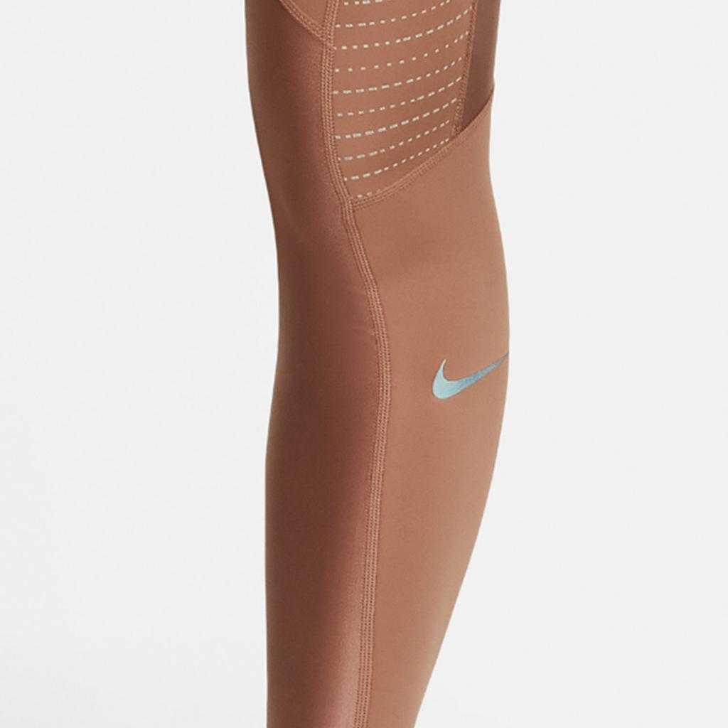 Nike Dri-FIT Sports Training Running Быстросохнущие дышащие обтягивающие ретро-брюки женские плавки кораллового цвета DD6856-256