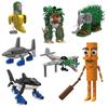ИИ Tung Tung Tung Sahur Строительный Блок Игрушка Игра Tralalero Tralala bombardiri crocod Строительные Блоки День Рождения Для Детей Модель