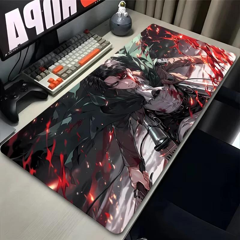 Mouse Pad Anime Mouse Mat Gamer C-chainsaw Man Makima Gaming Accessories Mousepad Large Keyboard DeskMats Computer Keyboard Pad