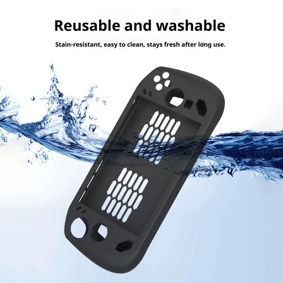 Game Console Protective Case for Legion Go S Shockproof Handheld Console Protector Silicone Cover Skin Heat Dissipation Shell Gaming Accessories